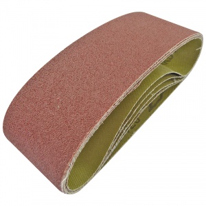 60mm x 400mm Sanding Belt 120 Grit Pack of 5